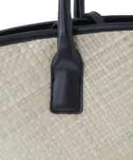 BPCGP54160 MK MICHEL KLEIN BAG(MK ミッシェルクラン バッグ) [インバッグ付き]扇型トートバッグ ブラック