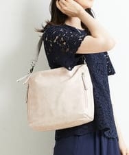 BPCGP63140 MK MICHEL KLEIN BAG(MK ミッシェルクラン バッグ) 【2WAY】デザインハンドルフェイクレザートートバッグ ピンク