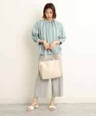BPCGP63140 MK MICHEL KLEIN BAG(MK ミッシェルクラン バッグ) 【2WAY】デザインハンドルフェイクレザートートバッグ ベージュ