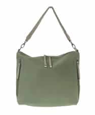 BPCGP63140 MK MICHEL KLEIN BAG(MK ミッシェルクラン バッグ) 【2WAY】デザインハンドルフェイクレザートートバッグ グリーン
