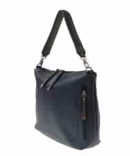 BPCGP63140 MK MICHEL KLEIN BAG(MK ミッシェルクラン バッグ) 【2WAY】デザインハンドルフェイクレザートートバッグ ネイビー