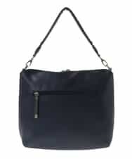 BPCGP63140 MK MICHEL KLEIN BAG(MK ミッシェルクラン バッグ) 【2WAY】デザインハンドルフェイクレザートートバッグ ネイビー