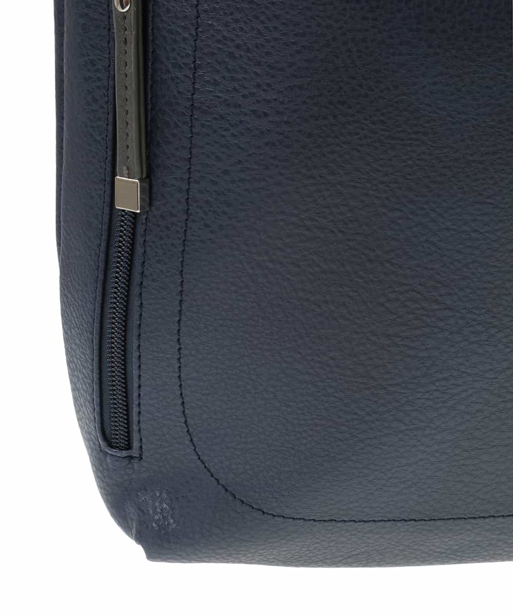 BPCGP63140 MK MICHEL KLEIN BAG(MK ミッシェルクラン バッグ) 【2WAY】デザインハンドルフェイクレザートートバッグ ネイビー
