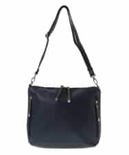 BPCGP63140 MK MICHEL KLEIN BAG(MK ミッシェルクラン バッグ) 【2WAY】デザインハンドルフェイクレザートートバッグ ネイビー