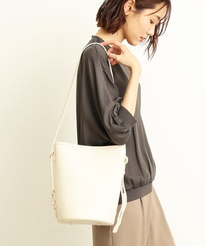 BPCGP64120 MK MICHEL KLEIN BAG コンビネーションバケツ型ショルダー