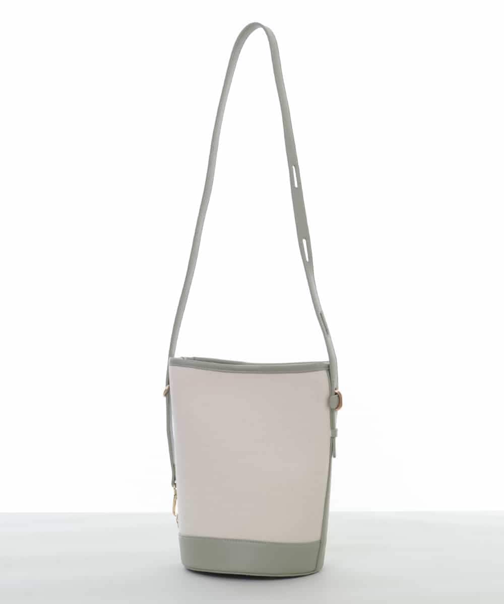 BPCGP64120 MK MICHEL KLEIN BAG(MK ミッシェルクラン バッグ) コンビネーションバケツ型ショルダー グリーン