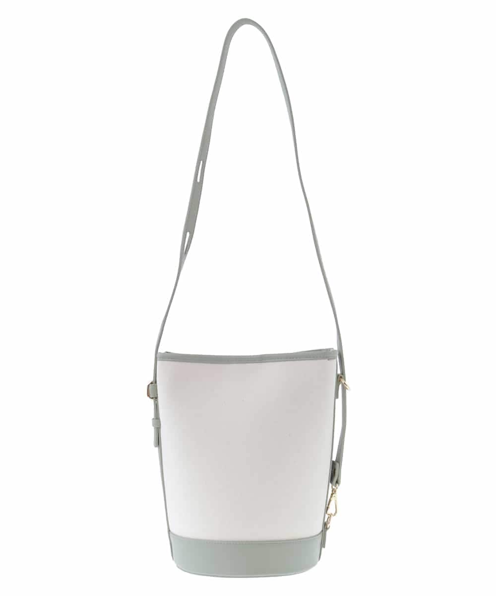 BPCGP64120 MK MICHEL KLEIN BAG(MK ミッシェルクラン バッグ) コンビネーションバケツ型ショルダー グリーン