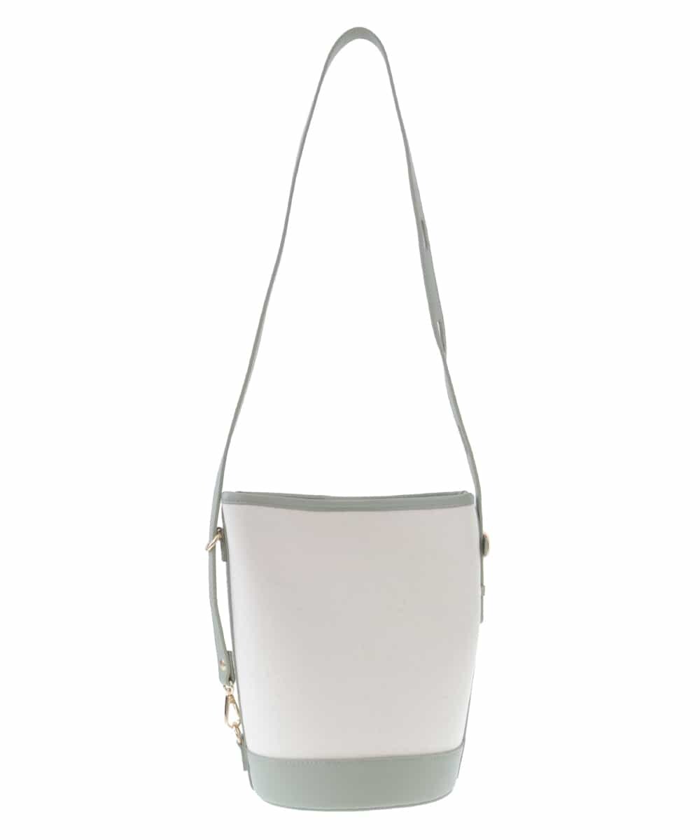 BPCGP64120 MK MICHEL KLEIN BAG(MK ミッシェルクラン バッグ) コンビネーションバケツ型ショルダー グリーン