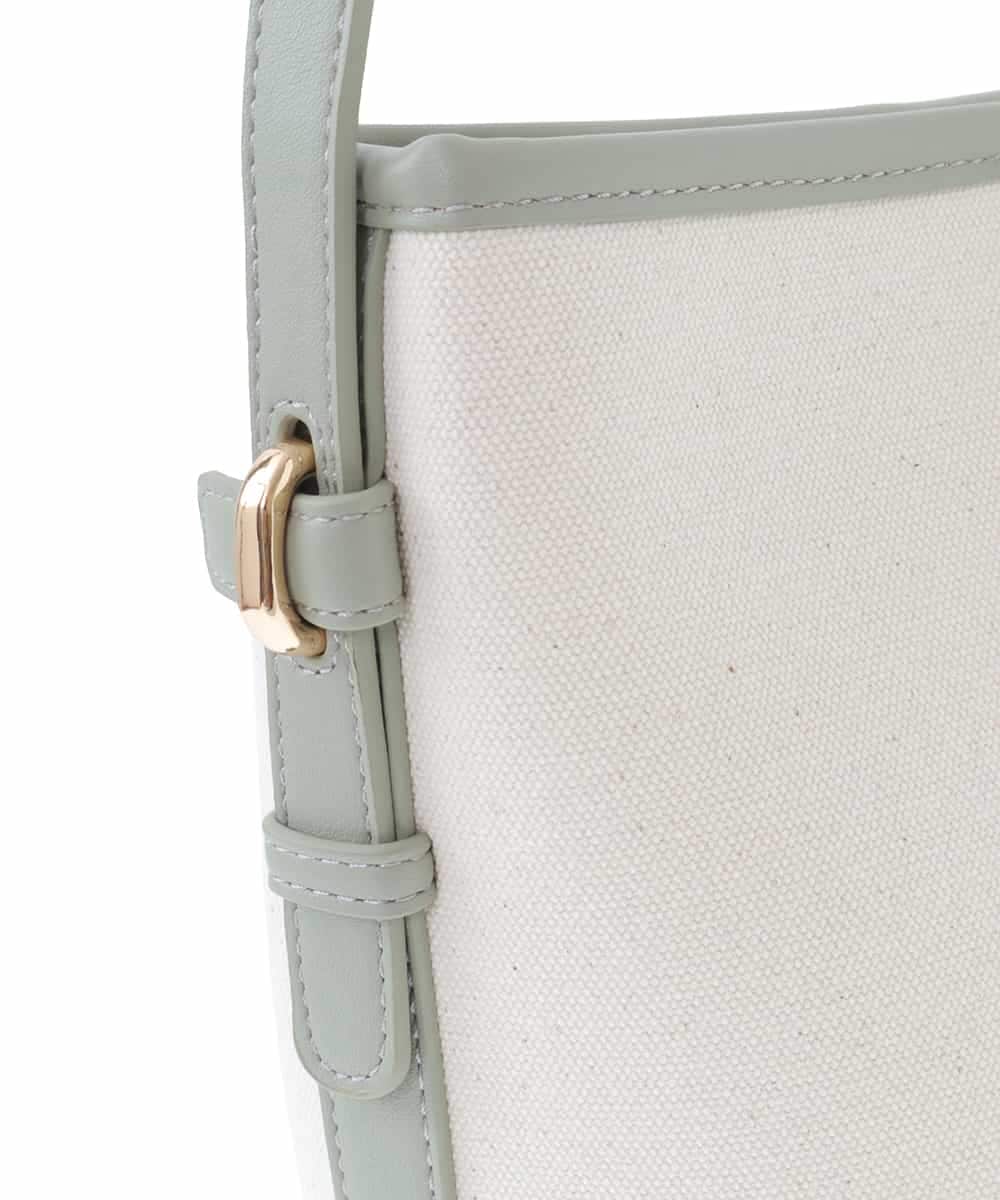 BPCGP64120 MK MICHEL KLEIN BAG(MK ミッシェルクラン バッグ) コンビネーションバケツ型ショルダー グリーン