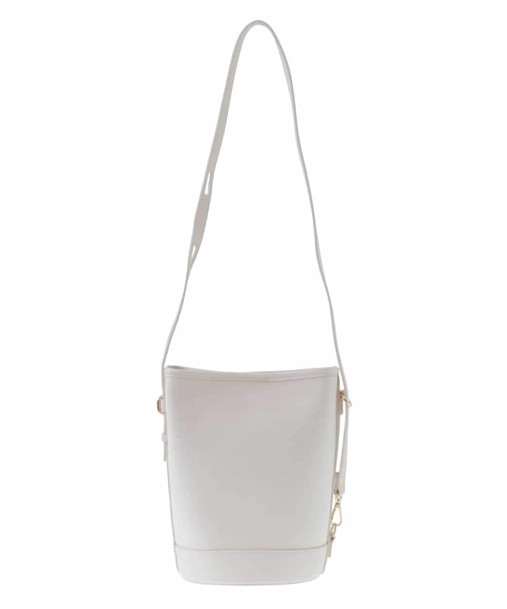 BPCGP64120 MK MICHEL KLEIN BAG(MK ミッシェルクラン バッグ) コンビネーションバケツ型ショルダー アイボリー