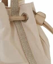 BPCGP66130 MK MICHEL KLEIN BAG(MK ミッシェルクラン バッグ) [2WAY]巾着デザイントートバッグ アイボリー