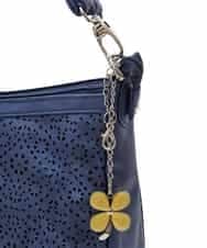 BPCGS30150 MK MICHEL KLEIN BAG(MK ミッシェルクラン バッグ) [2WAY/チャーム付き]パンチングデザインバッグ オレンジ