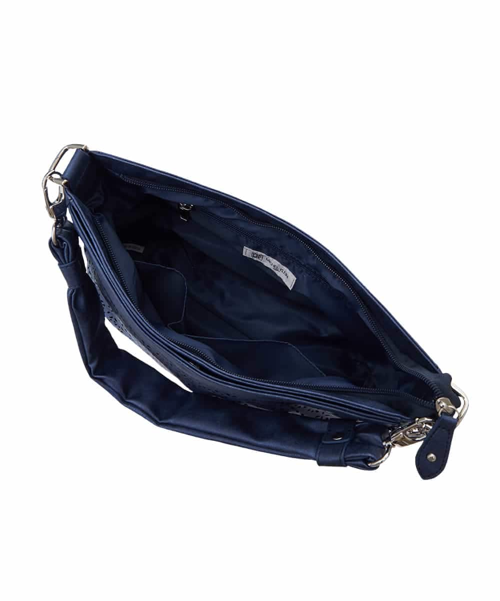 BPCGS30150 MK MICHEL KLEIN BAG(MK ミッシェルクラン バッグ) [2WAY/チャーム付き]パンチングデザインバッグ オレンジ