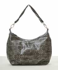 BPCGS31150 MK MICHEL KLEIN BAG(MK ミッシェルクラン バッグ) [2WAY]パンチングアクセントショルダーバッグ グレー