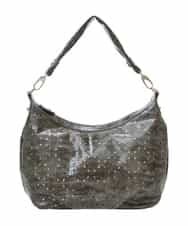 BPCGS31150 MK MICHEL KLEIN BAG(MK ミッシェルクラン バッグ) [2WAY]パンチングアクセントショルダーバッグ グレー