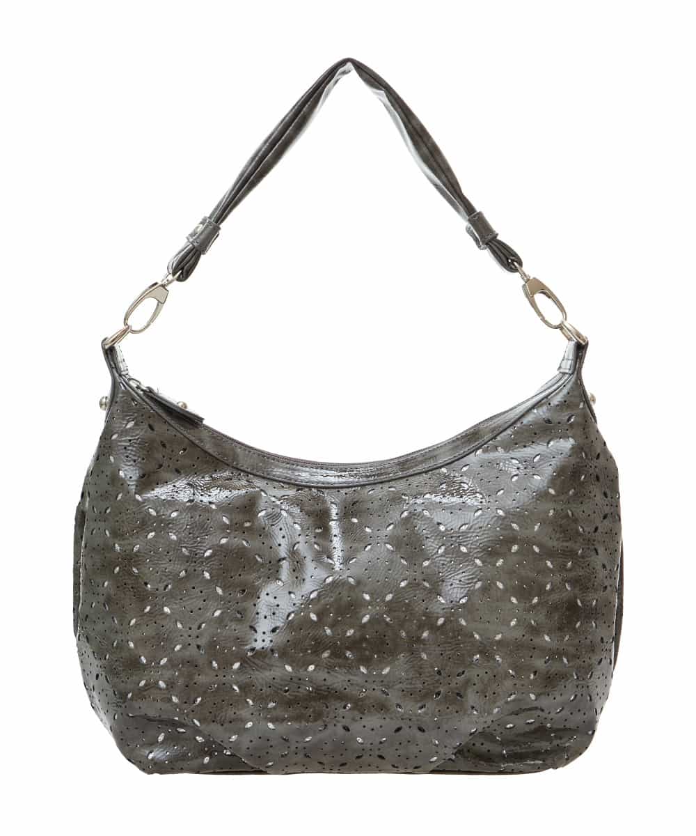 BPCGS31150 MK MICHEL KLEIN BAG(MK ミッシェルクラン バッグ) [2WAY]パンチングアクセントショルダーバッグ グレー