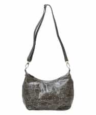 BPCGS31150 MK MICHEL KLEIN BAG(MK ミッシェルクラン バッグ) [2WAY]パンチングアクセントショルダーバッグ グレー