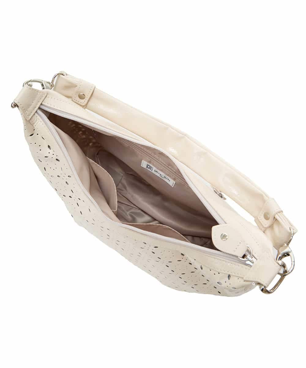 BPCGS31150 MK MICHEL KLEIN BAG(MK ミッシェルクラン バッグ) [2WAY]パンチングアクセントショルダーバッグ グレー