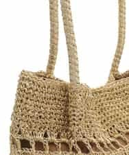 BPCGS32140 MK MICHEL KLEIN BAG(MK ミッシェルクラン バッグ) ラメカラーメッシュトートバッグ ゴールド