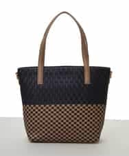 BPCGS37160 MK MICHEL KLEIN BAG(MK ミッシェルクラン バッグ) [2WAY]メッシュトートバッグ ブラック