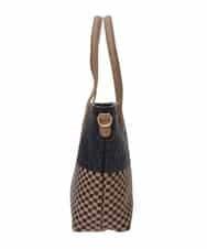 BPCGS37160 MK MICHEL KLEIN BAG(MK ミッシェルクラン バッグ) [2WAY]メッシュトートバッグ ブラック