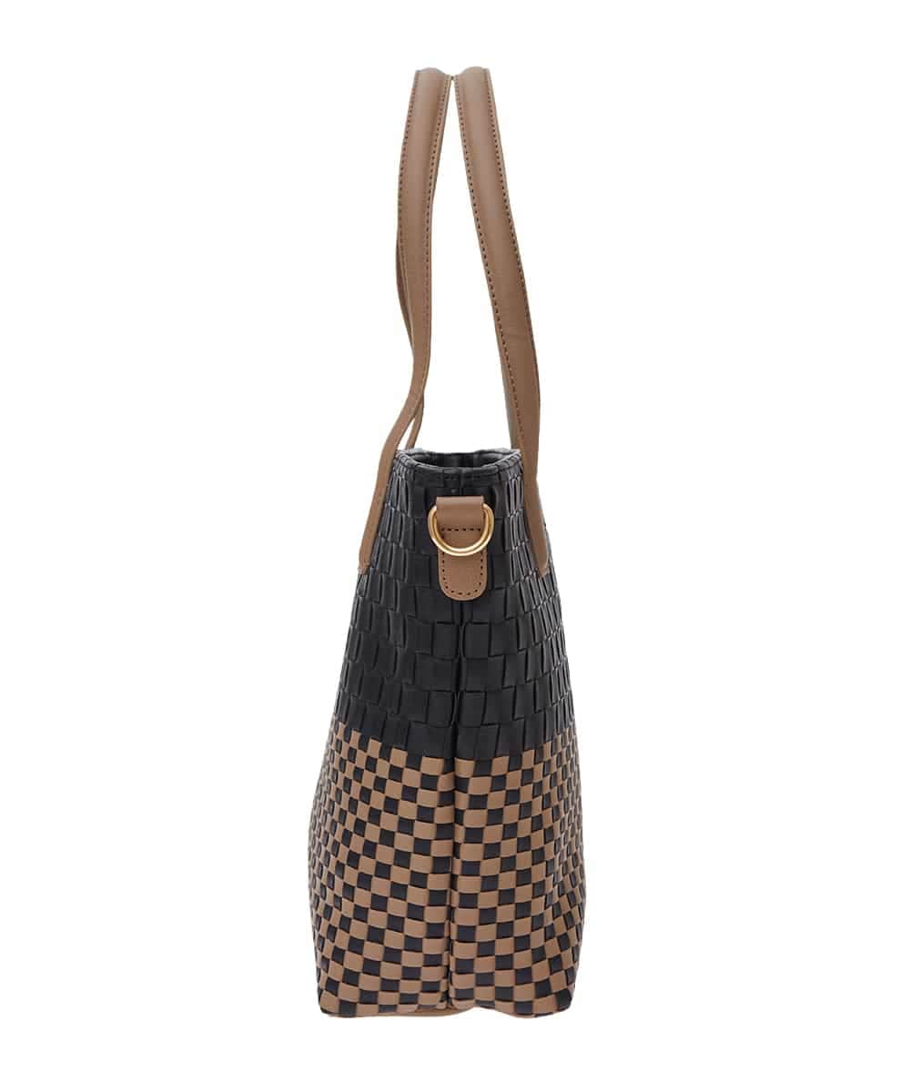 BPCGS37160 MK MICHEL KLEIN BAG(MK ミッシェルクラン バッグ) [2WAY]メッシュトートバッグ ブラック