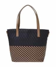 BPCGS37160 MK MICHEL KLEIN BAG(MK ミッシェルクラン バッグ) [2WAY]メッシュトートバッグ ブラック