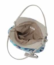 BPCGS42130 MK MICHEL KLEIN BAG(MK ミッシェルクラン バッグ) [裏地抗菌加工]ジャガードデザイントライアングルバッグ グリーン