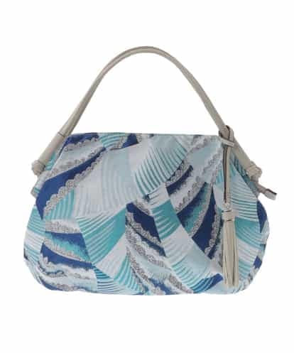 BPCGS42130 MK MICHEL KLEIN BAG [裏地抗菌加工]ジャガードデザイントライアングルバッグ