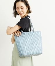 BPCGS42140 MK MICHEL KLEIN BAG(MK ミッシェルクラン バッグ) [巾着付き]メタルメッシュトートバッグ ライトブルー