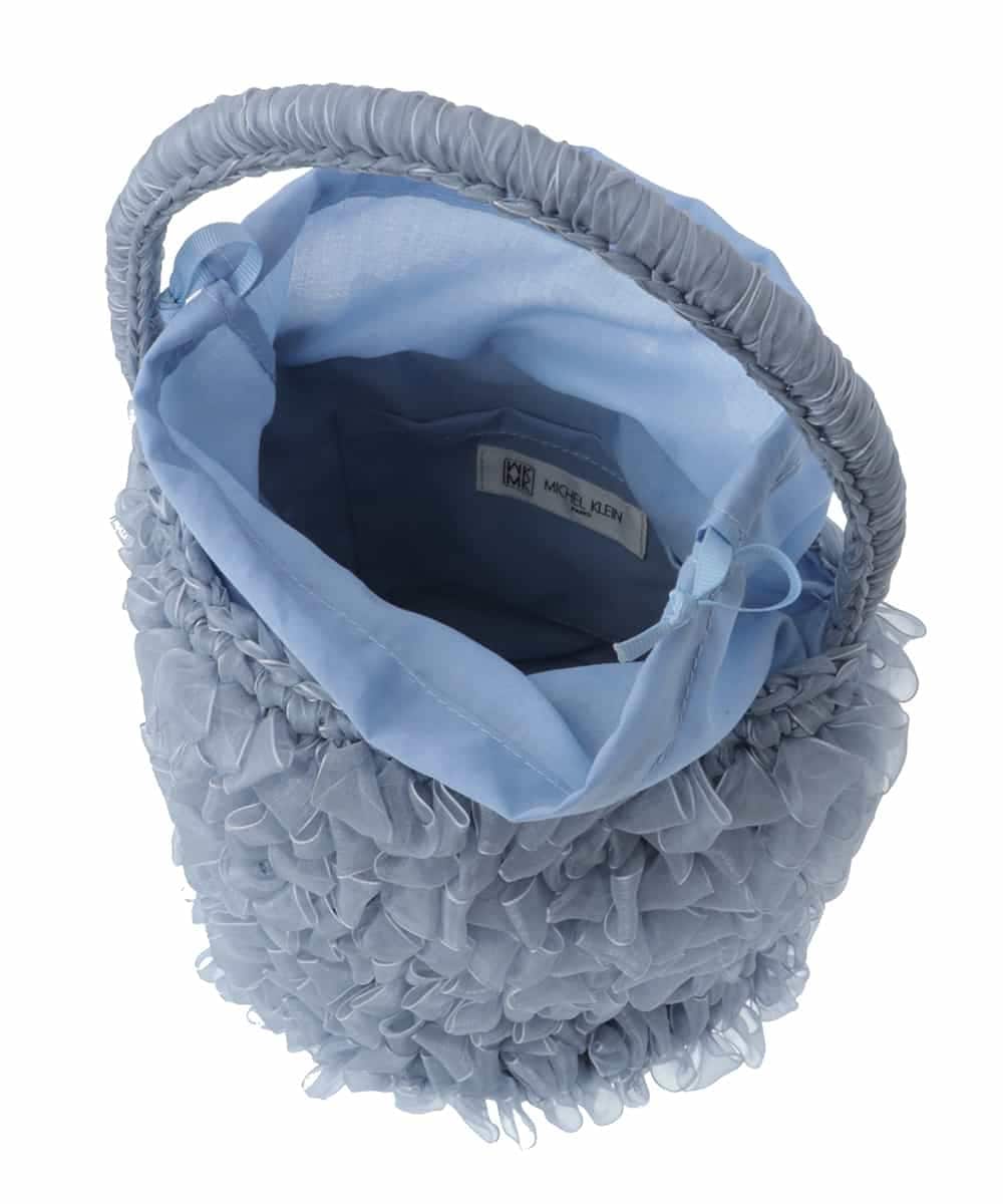 BPCGS44160 MK MICHEL KLEIN BAG(MK ミッシェルクラン バッグ) [300g以下の軽量]フリルリボンバッグ ピンク