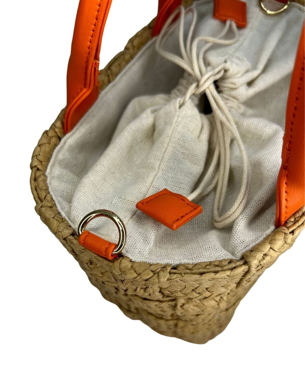 BPCGS56130 MK MICHEL KLEIN BAG(MK ミッシェルクラン バッグ) [2WAY]フェイクレザーハンドルカゴトートバッグ ベージュ