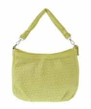 BPCGV30150 MK MICHEL KLEIN BAG(MK ミッシェルクラン バッグ) [2WAY]パンチングラメデザインバッグ イエロー