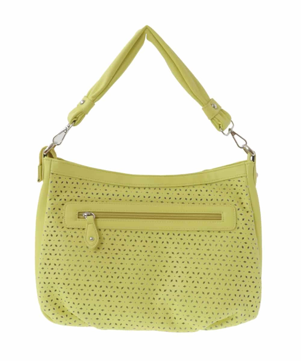 BPCGV30150 MK MICHEL KLEIN BAG(MK ミッシェルクラン バッグ) [2WAY]パンチングラメデザインバッグ イエロー
