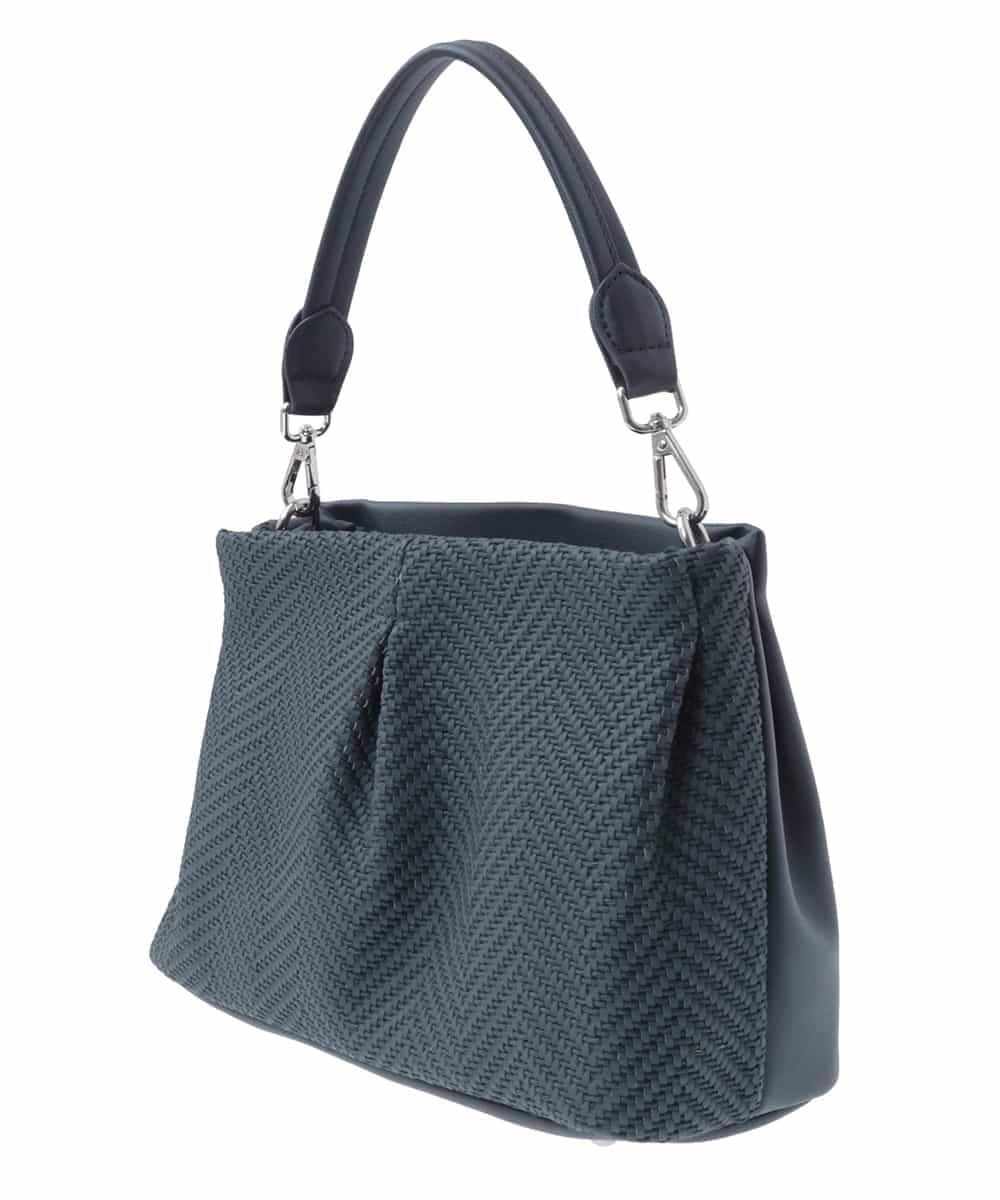 BPCGV37160 MK MICHEL KLEIN BAG(MK ミッシェルクラン バッグ) [2WAY]メッシュワンハンドルバッグ ネイビー