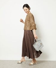 BPCGV42140 MK MICHEL KLEIN BAG(MK ミッシェルクラン バッグ) [巾着付き]メタルポイントメッシュバッグ ピンク