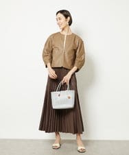 BPCGV42140 MK MICHEL KLEIN BAG(MK ミッシェルクラン バッグ) [巾着付き]メタルポイントメッシュバッグ ピンク