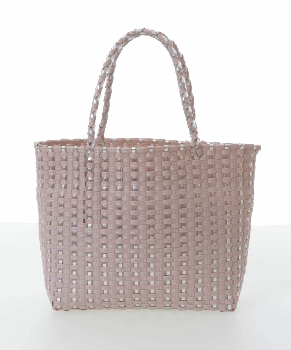 BPCGV42140 MK MICHEL KLEIN BAG(MK ミッシェルクラン バッグ) [巾着付き]メタルポイントメッシュバッグ ピンク