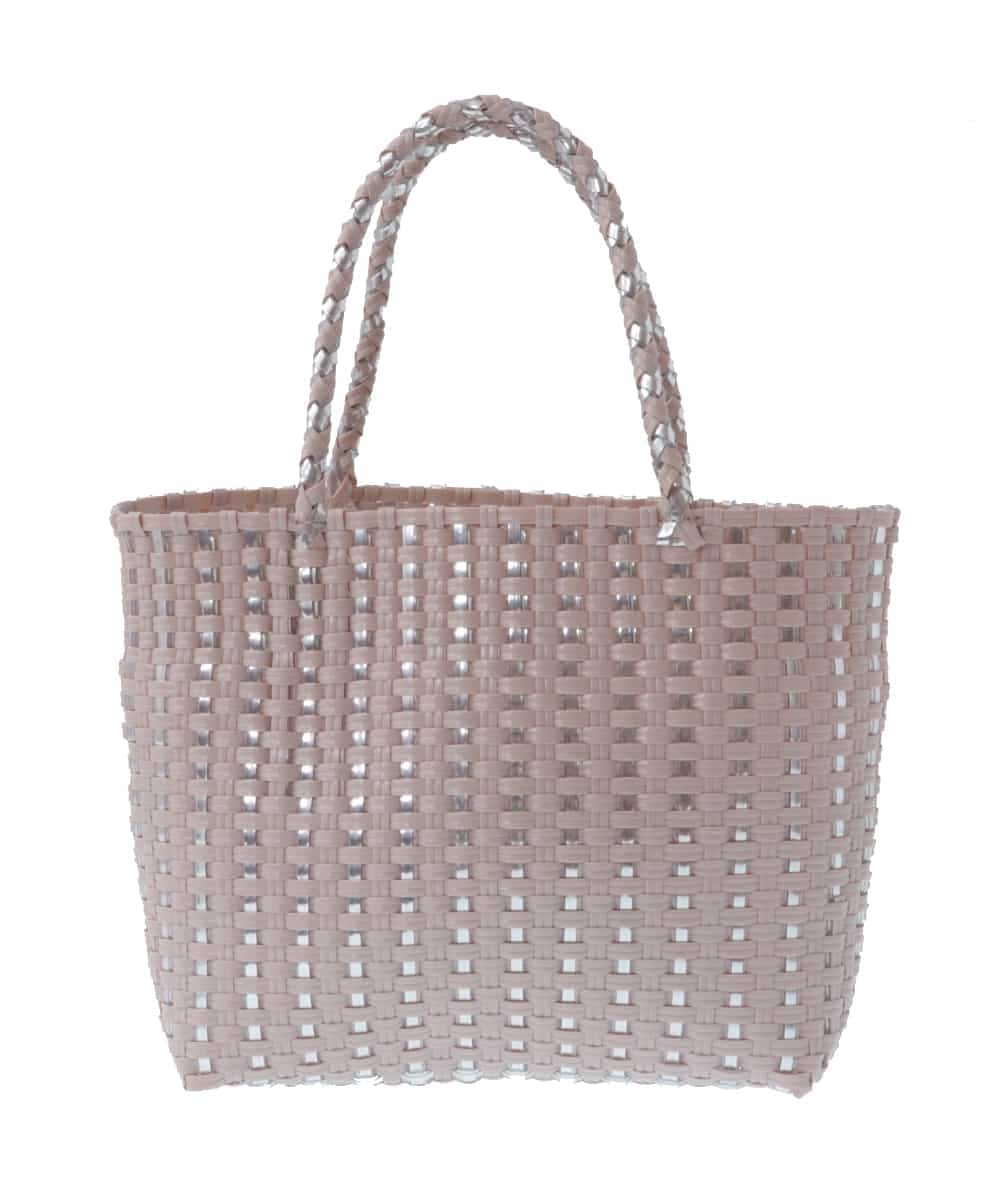 BPCGV42140 MK MICHEL KLEIN BAG(MK ミッシェルクラン バッグ) [巾着付き]メタルポイントメッシュバッグ ピンク