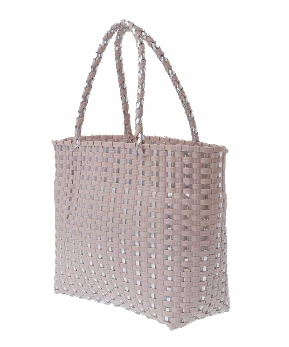 BPCGV42140 MK MICHEL KLEIN BAG(MK ミッシェルクラン バッグ) [巾着付き]メタルポイントメッシュバッグ ピンク