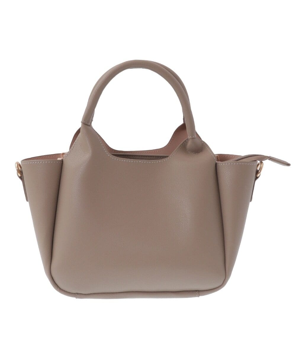 BPCGV44140 MK MICHEL KLEIN BAG(MK ミッシェルクラン バッグ) [2WAY]フェイクレザーミニトートバッグ ライトブルー