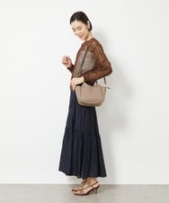 BPCGV44140 MK MICHEL KLEIN BAG(MK ミッシェルクラン バッグ) [2WAY]フェイクレザーミニトートバッグ ライトブルー