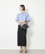 BPCGV44140 MK MICHEL KLEIN BAG(MK ミッシェルクラン バッグ) [2WAY]フェイクレザーミニトートバッグ ライトブルー