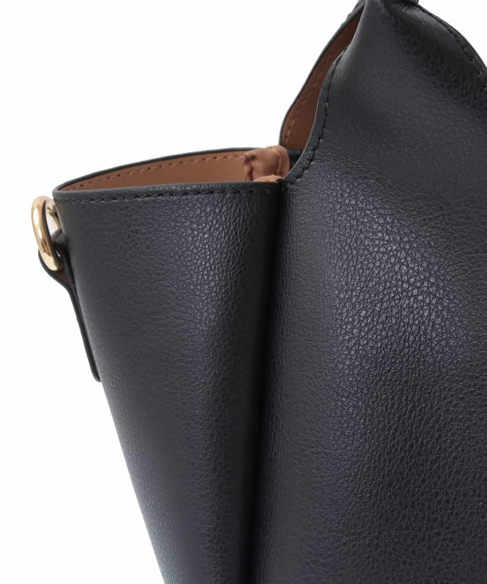 BPCGV44140 MK MICHEL KLEIN BAG(MK ミッシェルクラン バッグ) [2WAY]フェイクレザーミニトートバッグ ライトブルー