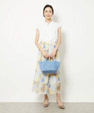 BPCGV52140 MK MICHEL KLEIN BAG(MK ミッシェルクラン バッグ) [2WAY]メッシュ編みトートバッグ ピンク