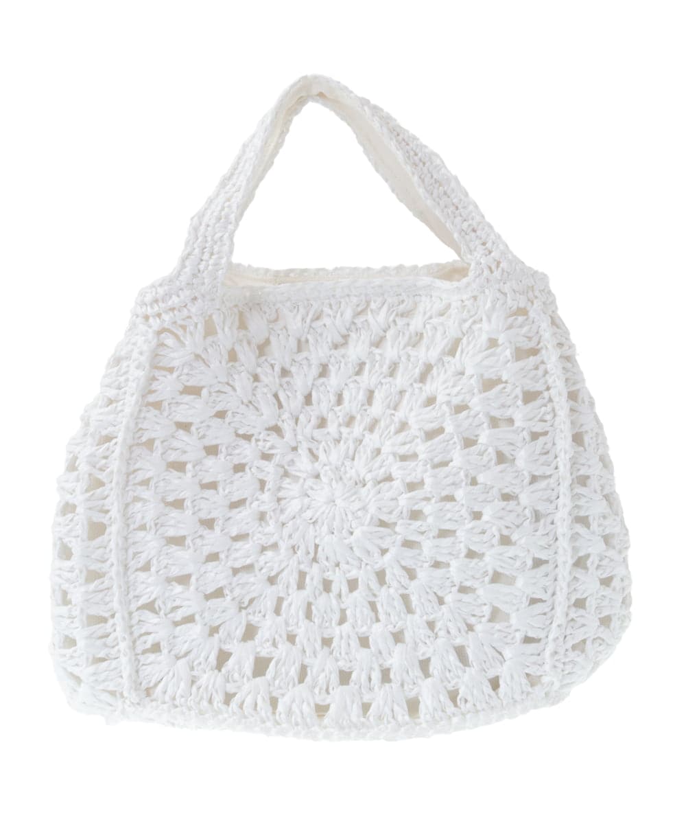 BPCGV52140 MK MICHEL KLEIN BAG(MK ミッシェルクラン バッグ) [2WAY]メッシュ編みトートバッグ ピンク