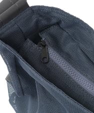 BPCGV54140 MK MICHEL KLEIN BAG(MK ミッシェルクラン バッグ) [500mlペットボトルより軽い]メッシュデザインショルダーバッグ ライトグレー
