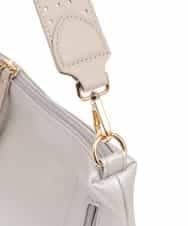 BPCGV63140 MK MICHEL KLEIN BAG(MK ミッシェルクラン バッグ) [2WAY]パンチングハンドルサイドファスナーバッグ シャンパンピンク