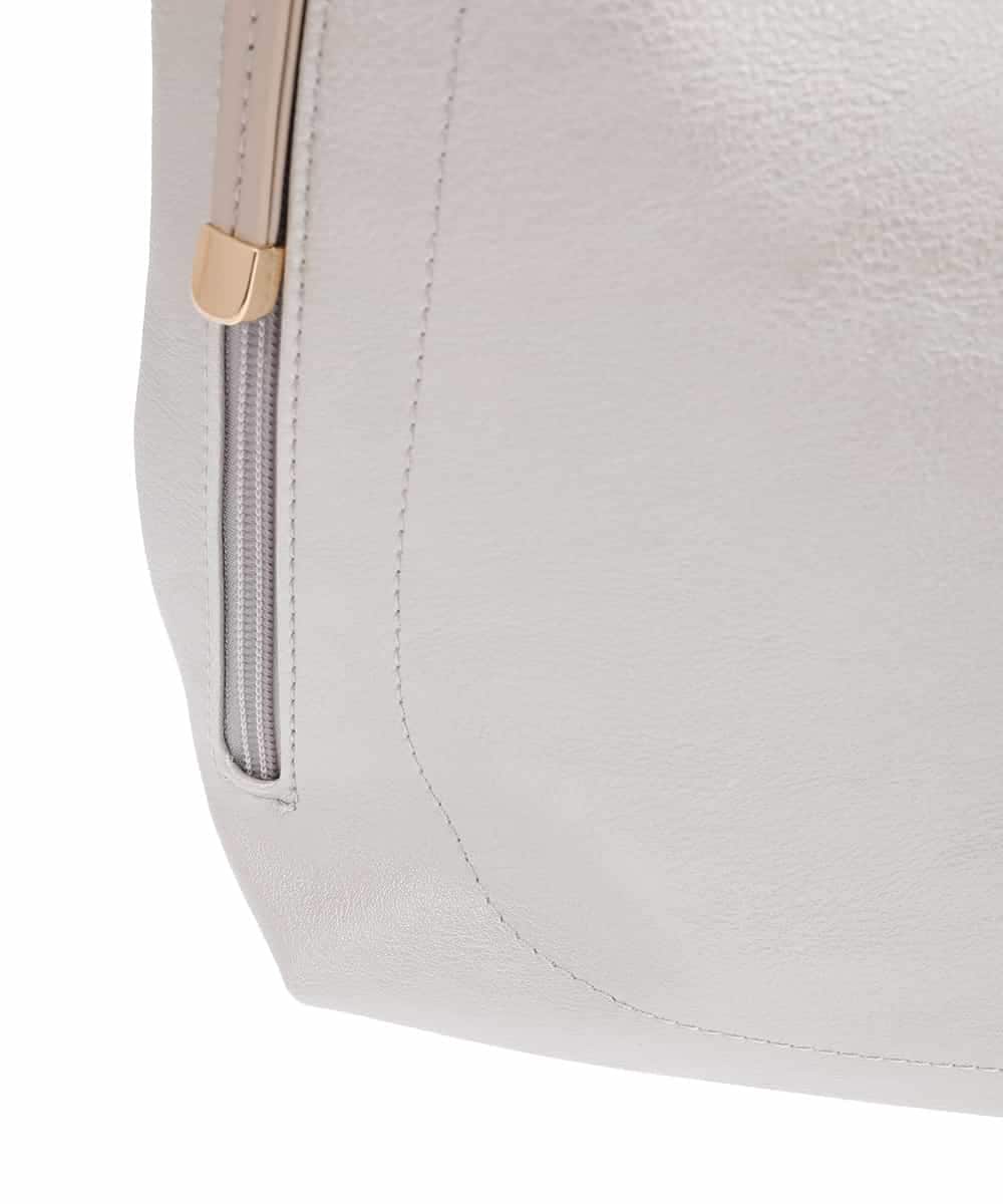 BPCGV63140 MK MICHEL KLEIN BAG(MK ミッシェルクラン バッグ) [2WAY]パンチングハンドルサイドファスナーバッグ シャンパンピンク