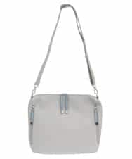 BPCGV63140 MK MICHEL KLEIN BAG(MK ミッシェルクラン バッグ) [2WAY]パンチングハンドルサイドファスナーバッグ シャンパンピンク